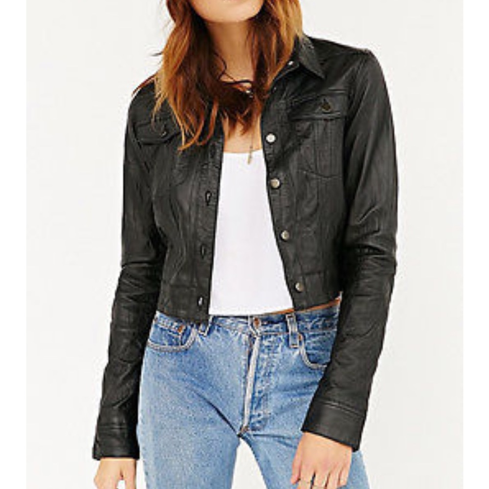 Silence and Noise leather jacket